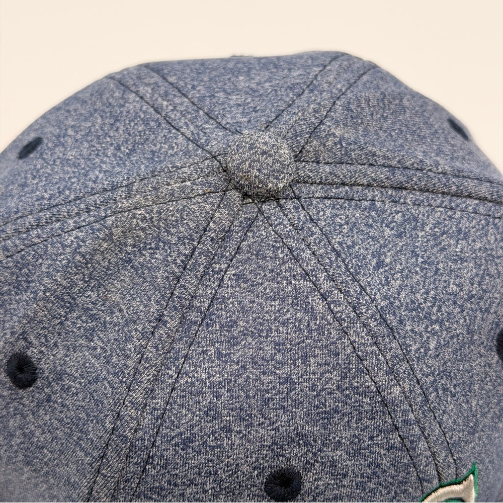 Seattle Mariners Aquafina Moose Logo Brim Blue Hat Cap Snapback Melonwear - Picture 10 of 10